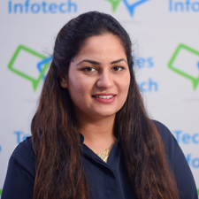 Manisha Byala Techies Infotech, Creative Designer