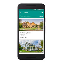 Real Estate Android App Screenshot
