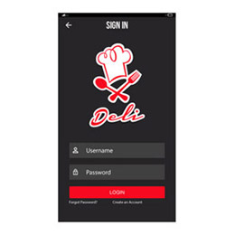 Deli Restaurant Food Ordering Android App Screenshot