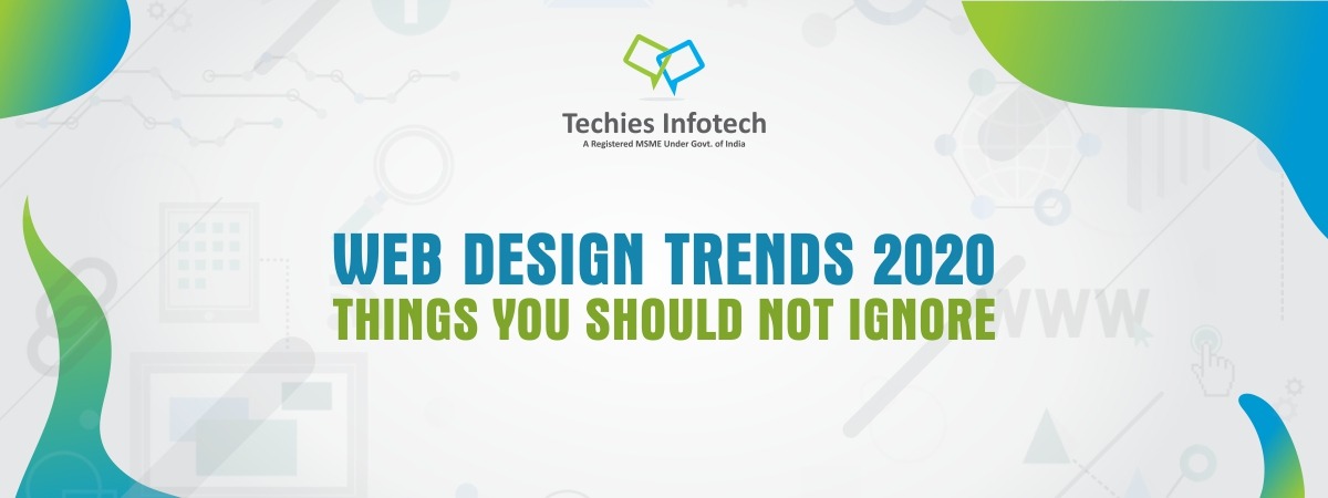 While 2020 is just around the corner, the changes in web design are also following. With 2020, we should also welcome the changing trends as the web designers are coming up with new ideas.